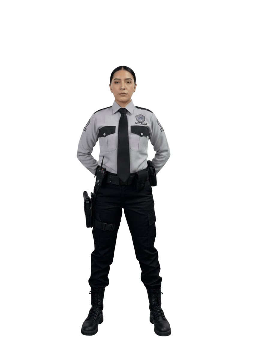 Guardia de seguridad izquierdo